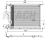 2006 MERCEDES-BENZ ML500 5.0 L CONDENSER REA31-3478P