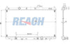 2008 HONDA ELEMENT 2.4 L RADIATOR REA41-13015A