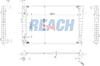 2008 HYUNDAI TUCSON 2.7 L RADIATOR REA41-13074A