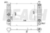 1997 GMC C-SERIES TOPKICK 7.0 L HD RADIATOR REA41-1813A