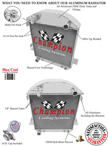 1917 FORD MODEL T 2.9 L RADIATOR EC1007