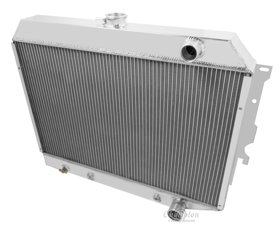 1973 PLYMOUTH SATELLITE 5.9 L RADIATOR CC1643