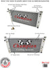 2003 CHEVROLET TAHOE 5.3 L RADIATOR CHACC2370