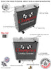 1962 MERCURY COMET 3.6 L RADIATOR CHACC251B