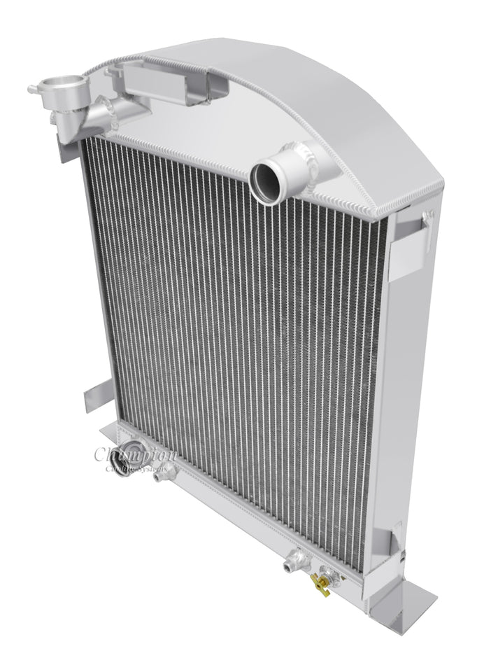 1929 FORD MODEL A 3.3 L RADIATOR CHAMC2829FD