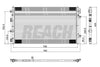 2006 CHRYSLER SEBRING 2.4 L CONDENSER REA31-3570P