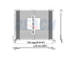 2005 FORD E-350 CLUB WAGON 6.0 L CONDENSER REA31-3011P