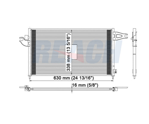 2006 ACURA RSX 2.0 L CONDENSER REA31-3060P