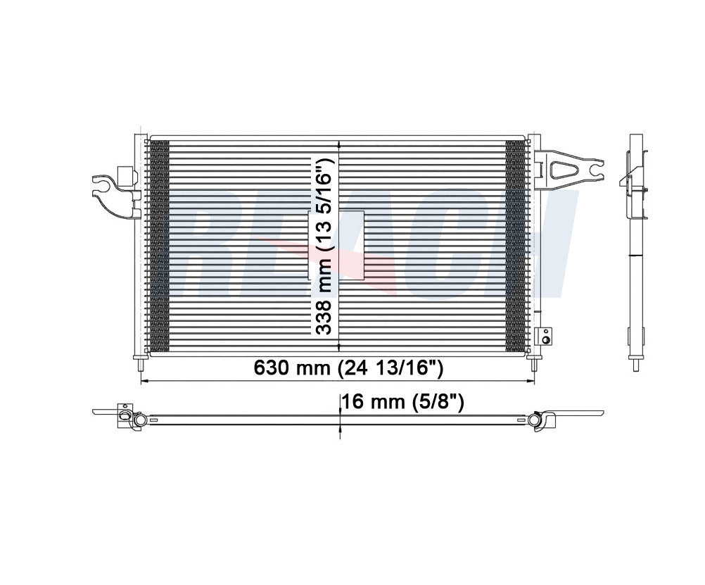 2004 ACURA RSX 2.0 L CONDENSER REA31-3060P