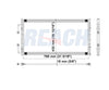 2007 LINCOLN MARK LT 5.4 L CONDENSER REA31-3092P