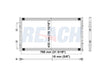 2008 FORD F-150 4.6 L CONDENSER REA31-3092P