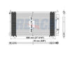 2005 HONDA CR-V 2.4 L CONDENSER REA31-3112P