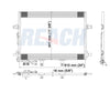 2010 MERCEDES-BENZ CLS63 AMG 6.2 L CONDENSER REA31-3159P