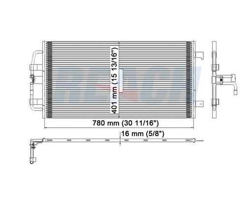 2004 PONTIAC GRAND PRIX 3.8 L CONDENSER REA31-3249P