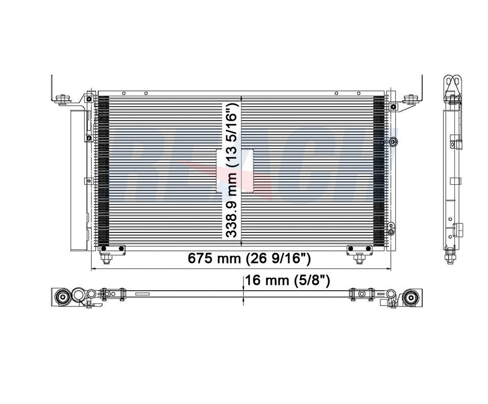 2005 TOYOTA TUNDRA 4.0 L CONDENSER REA31-3395P