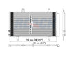 2009 TOYOTA CAMRY 2.4 L CONDENSER REA31-3396P