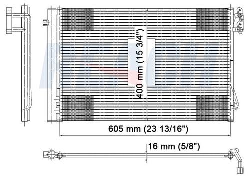 2007 BMW 328XI 3.0 L CONDENSER REA31-3443P