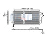 2008 CADILLAC DTS 4.6 L CONDENSER REA31-3519P