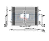 2002 AUDI A6 QUATTRO 2.7 L CONDENSER REA31-3536P
