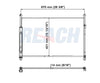 2009 SUZUKI GRAND VITARA 3.2 L CONDENSER REA31-3582P