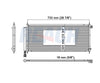 2007 HONDA FIT 1.5 L CONDENSER REA31-3593P