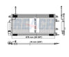 2008 FORD FOCUS 2.0 L CONDENSER REA31-3674P