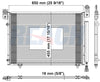 2006 MAZDA MPV 3.0 L CONDENSER REA31-4012P