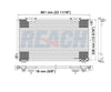 1994 TOYOTA CELICA 2.2 L CONDENSER REA31-4643P