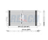 2008 PONTIAC G5 2.2 L CONDENSER REA31-4718P