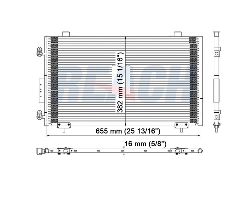 2004 PONTIAC VIBE 1.8 L CONDENSER REA31-4726P
