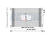 1999 FORD MUSTANG 3.8 L CONDENSER REA31-4882P