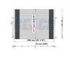 1999 JEEP GRAND CHEROKEE 4.7 L CONDENSER REA31-4925P