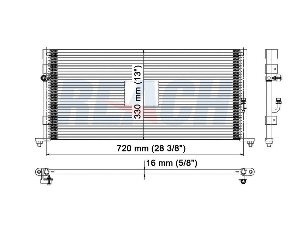 1999 TOYOTA SOLARA 2.2 L CONDENSER REA31-4931P