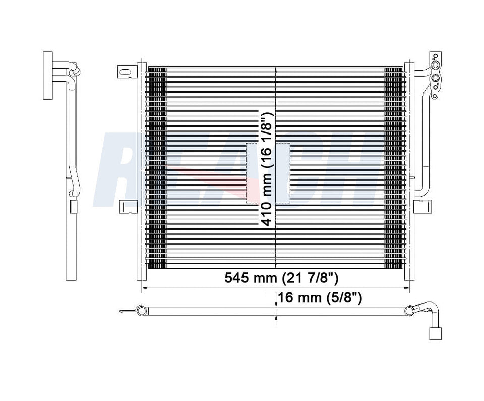 2005 BMW Z4 2.5 L CONDENSER REA31-4994P