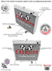 1970 MERCURY COUGAR 6.4 L RADIATOR CC338
