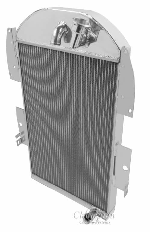 1936 CHEVROLET PICKUP 3.4 L RADIATOR AE3436