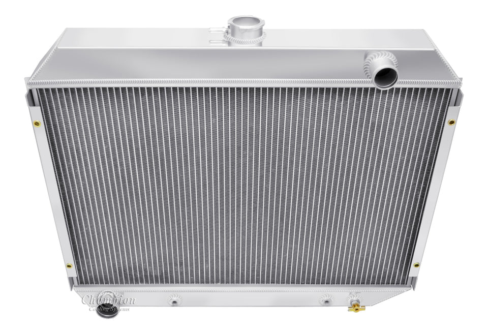 1968 PLYMOUTH GTX 6.3 L RADIATOR CHACC375B-BLK