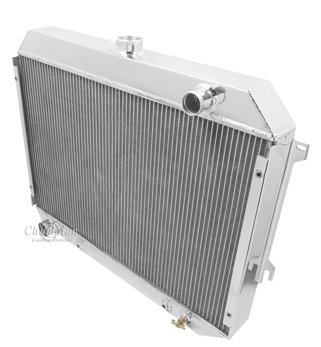 1968 PLYMOUTH GTX 5.2 L RADIATOR AE375