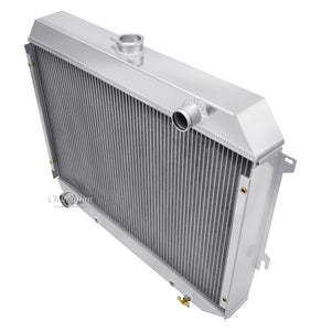 1971 DODGE CHARGER 7.2 L RADIATOR CHACC375B-BLK