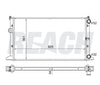 1998 VOLKSWAGEN CABRIO 2.0 L RADIATOR REA41-1557A