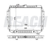 1998 DODGE B1500 5.2 L RADIATOR REA41-1707A