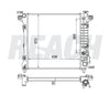 1998 DODGE DURANGO 5.2 L RADIATOR REA41-1905A