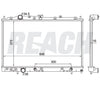 2001 MITSUBISHI MIRAGE 1.8 L RADIATOR REA41-1907A