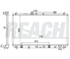 1998 TOYOTA CAMRY 2.2 L RADIATOR REA41-1909A