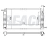 2001 GMC SAVANA 2500 5.7 L RADIATOR REA41-2044A