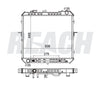 1996 KIA SPORTAGE 2.0 L RADIATOR REA41-2057A