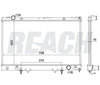 1998 LEXUS LS400 4.0 L RADIATOR REA41-2058A