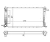 2002 LINCOLN NAVIGATOR 5.4 L RADIATOR REA41-2136A