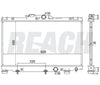 2001 CHEVROLET PRIZM 1.8 L RADIATOR REA41-2198A