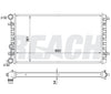 2006 VOLKSWAGEN BEETLE 1.9 L RADIATOR REA41-2241A